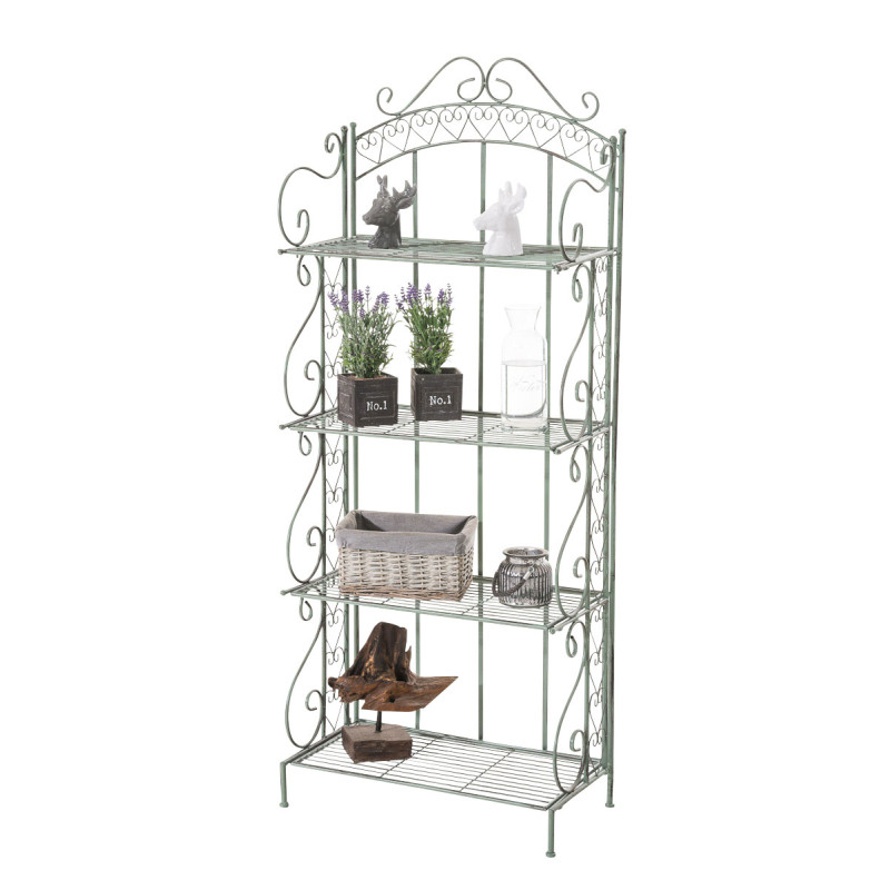 Etag?re autoportante Antje vert antique