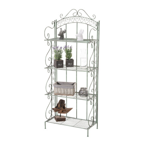 Etagère autoportante Antje vert antique