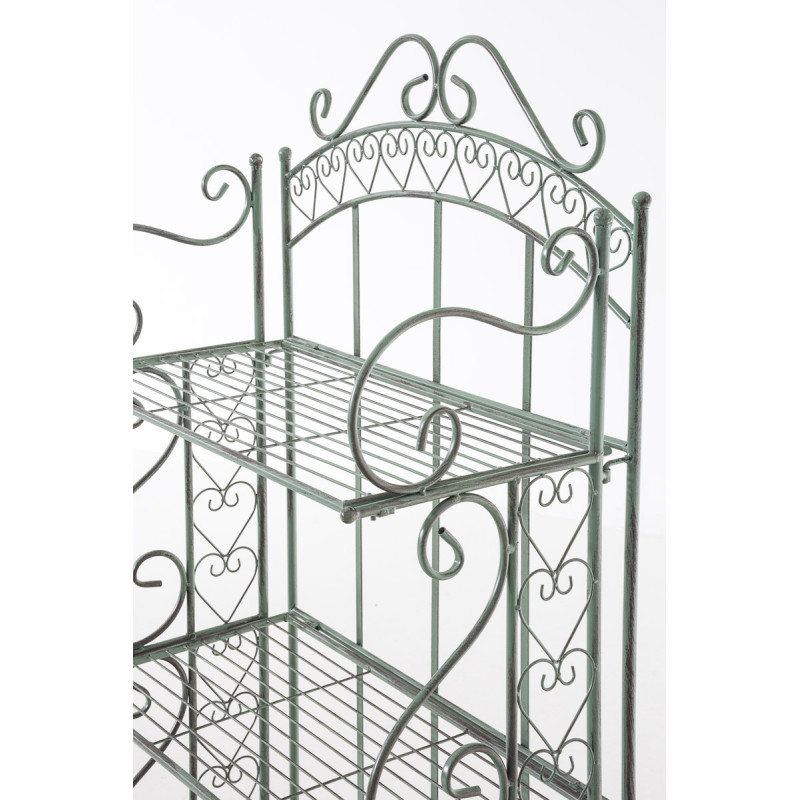 Etagère autoportante Antje vert antique