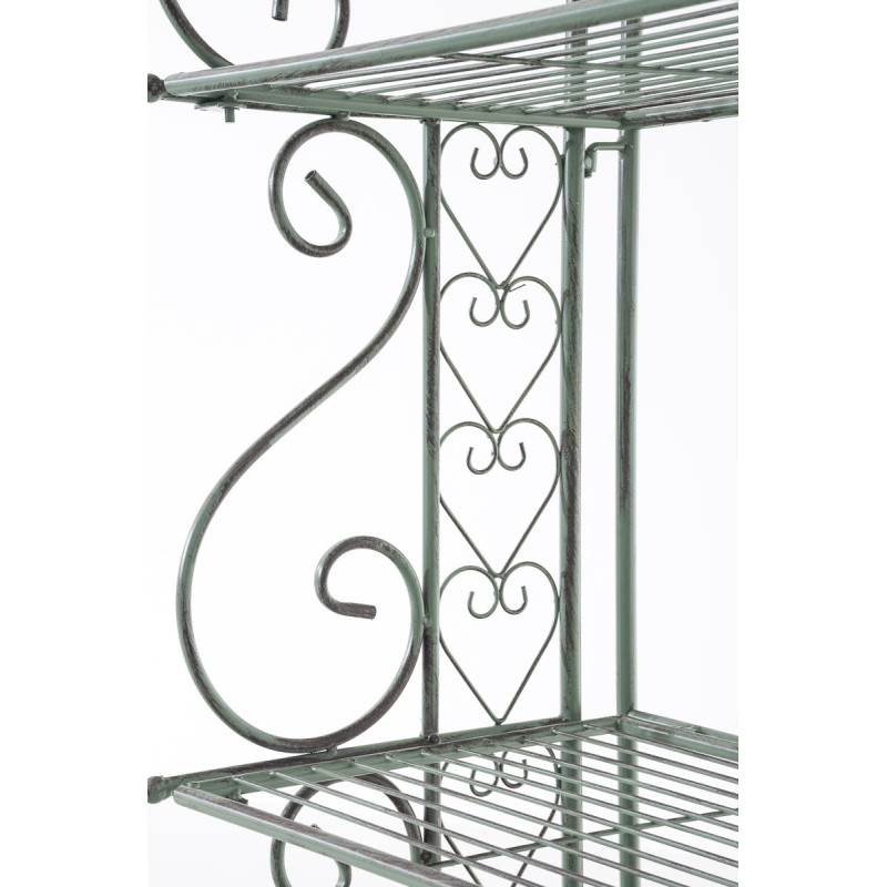 Etagère autoportante Antje vert antique