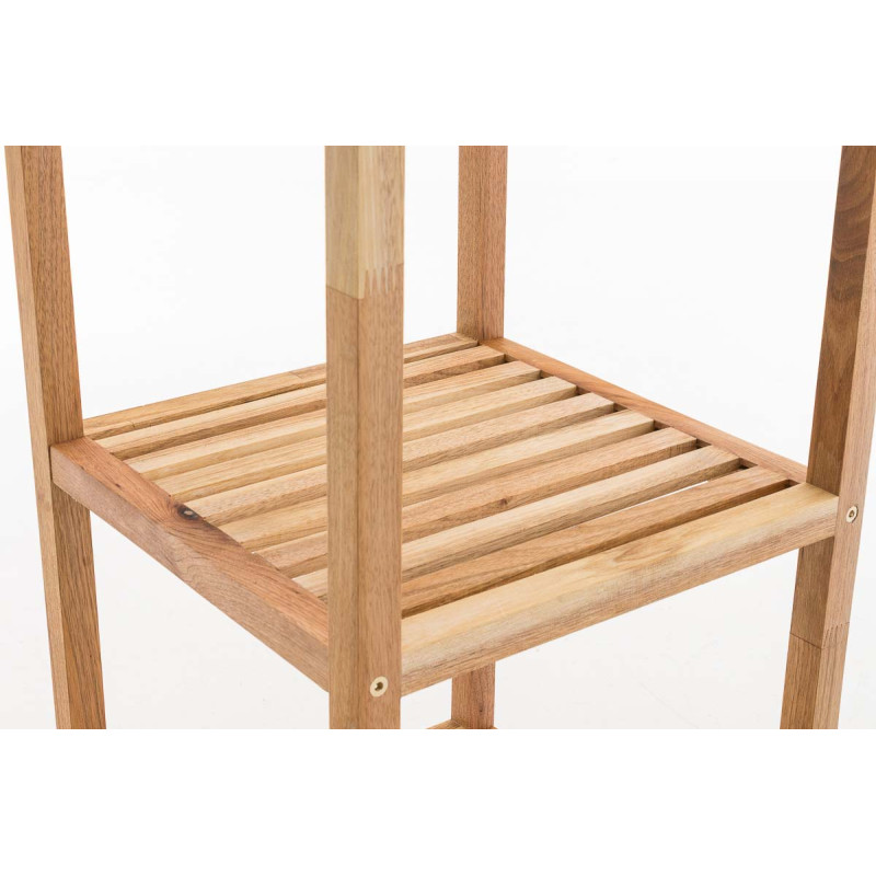 Étagère de salle de bain 5 pièces Wiki noyer