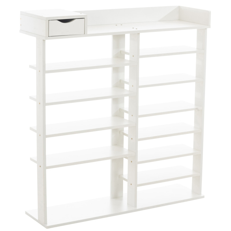 ?tag?re ? chaussures blanche Kristina