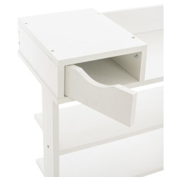 Étagère à chaussures blanche Kristina