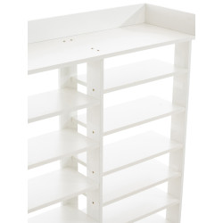 ?tag?re ? chaussures blanche Kristina