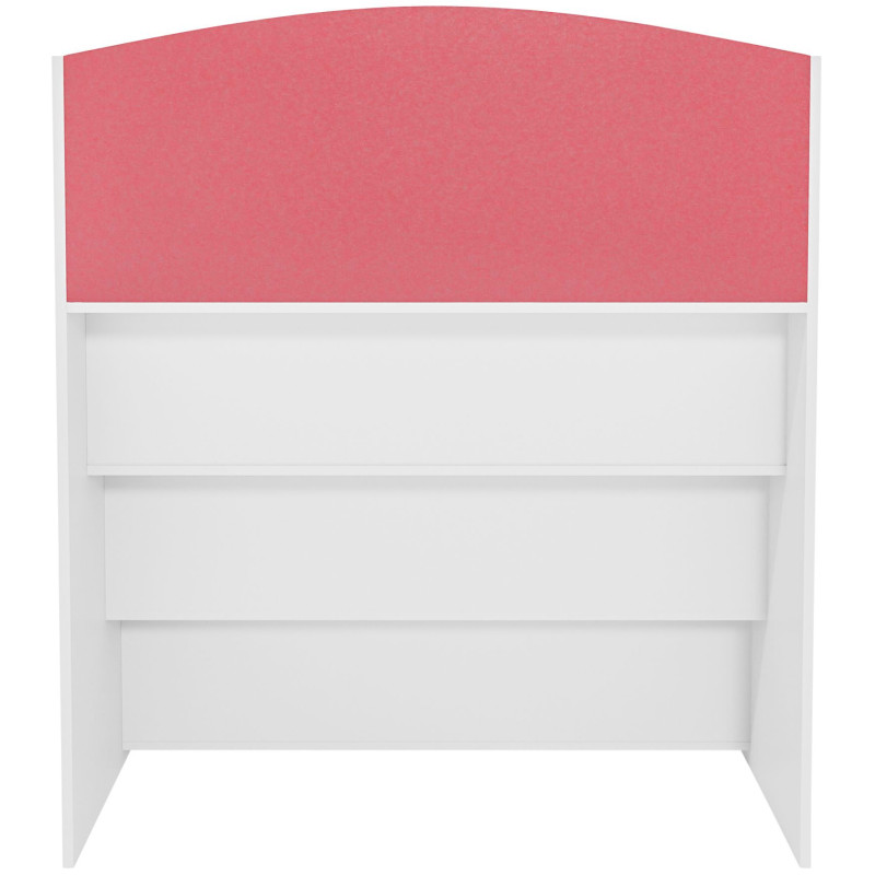 Biblioth?que Melfa 80 cm blanche