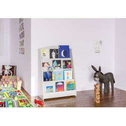 Biblioth?que Melfa 60 cm blanche