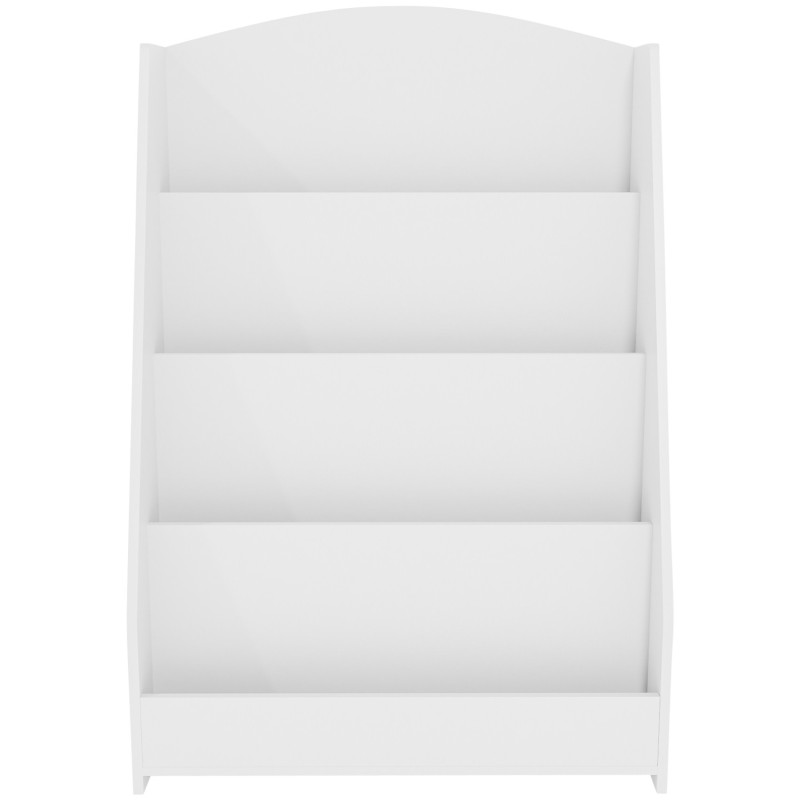 Librería Melfa de madera con 4 estantes 60 cm