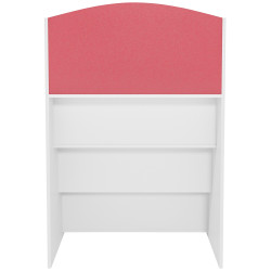 Biblioth?que Melfa 60 cm blanche