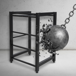 ?tag?re pour machine ? laver Medina noire