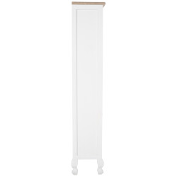 Bibliothèque Dorma natura/blanc