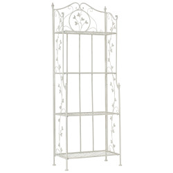 Rayonnage Arona blanc antique