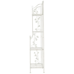 Rayonnage Arona blanc antique