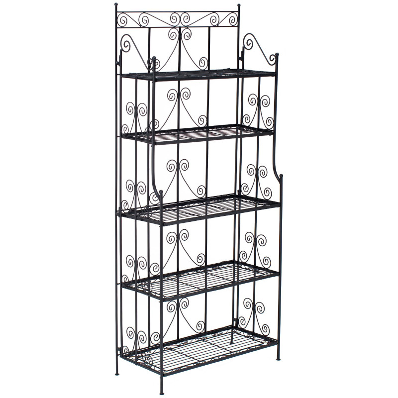 Estantería Decorativa de Hierro Ciara Negro