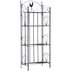 Estantería Plegable Mia Negro