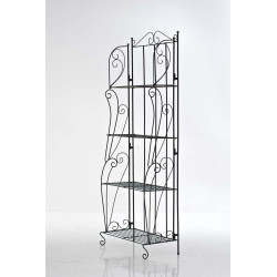 Scaffale libreria Lea nero