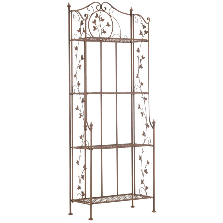 Rayonnage Arona marron antique