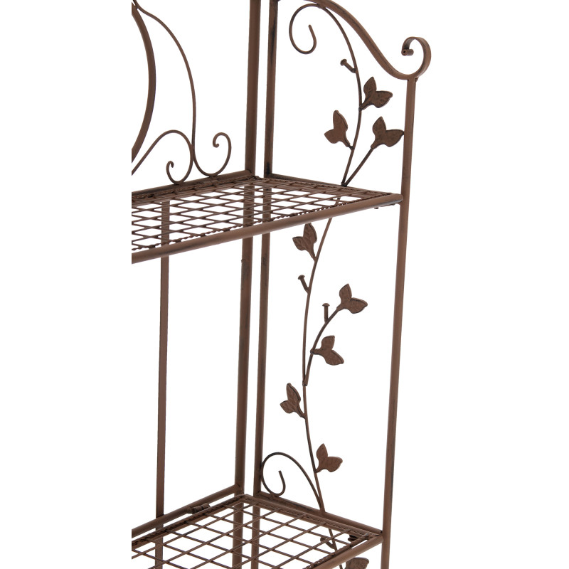 Rayonnage Arona marron antique