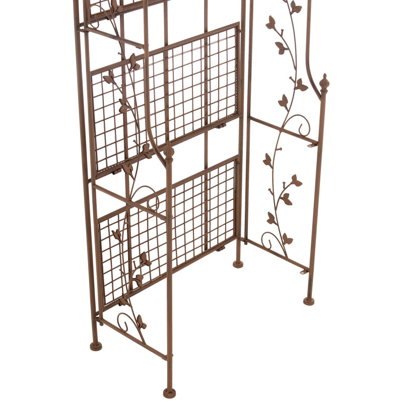 Rayonnage Arona marron antique