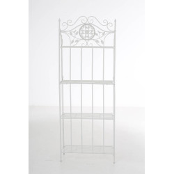 Rayonnage blanche Flora