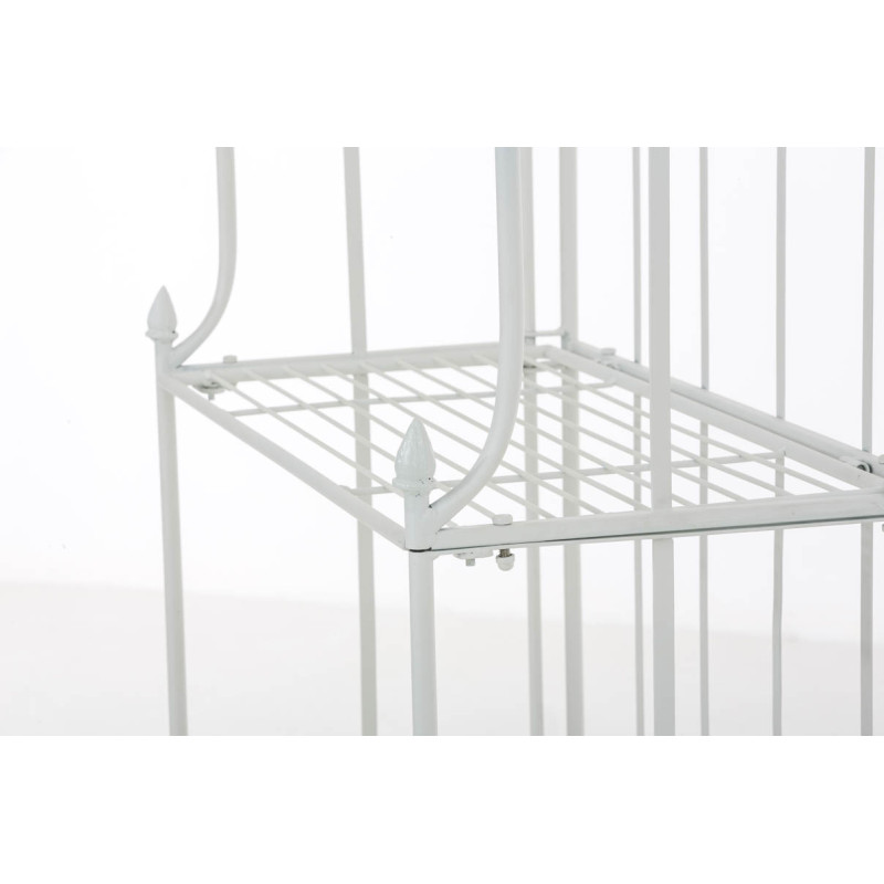 Rayonnage blanche Flora