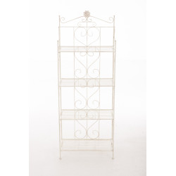 Scaffale in Ferro Lenja Rustico crema antica