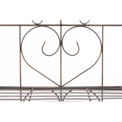 Estantería Plegable Decorativa Lenja Bronce