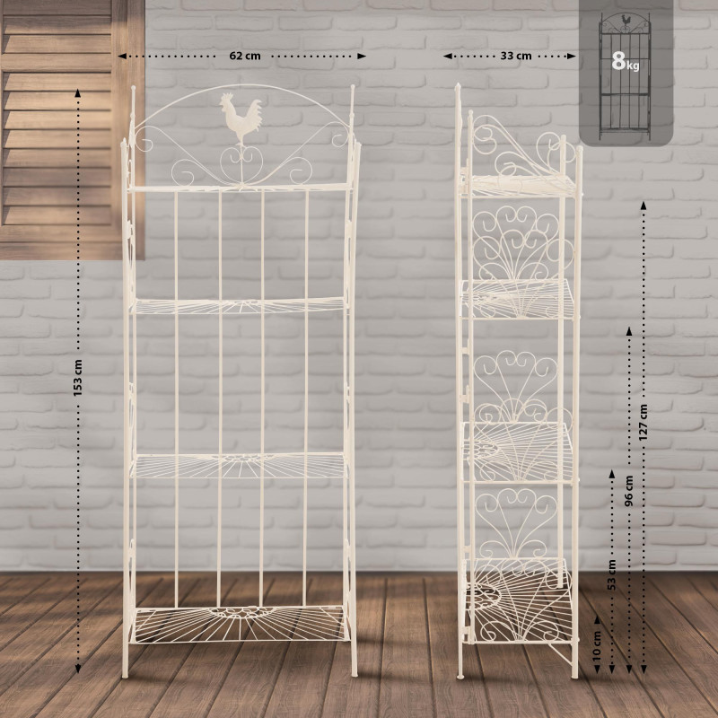 ?tag?re autoportante cr?me Mia