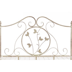 Estantería de Hierro Plegable Arona Crema antiguo