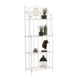 Rayonnage Flora crème antique