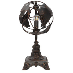 INDUSTRIEL Lampe de Table Industrielle World Industry – Ambiance Atelier Chic 24x20x40 cm