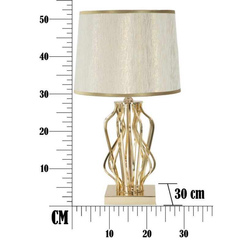 GLAM Lampe de Table Glam X – Luxe Éblouissant et Éclairage Chic Ø30x52 cm