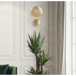 GLAM Applique Murale Simple Glam – Sophistication Lumineuse 28,5x8x46 cm