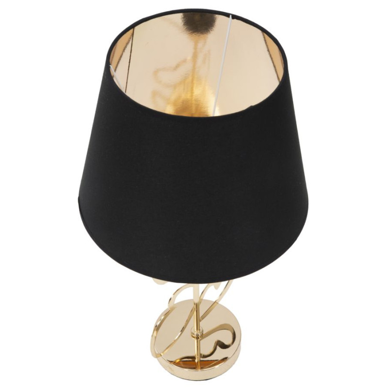GLAM Lampe de Table Glam Harts – Luxe Glamour et Ambiance Chic Ø30x54,5 cm