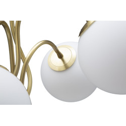 GLAM Lampe de Table GlamY 4 Lumières – Style Glam et Éclat Décoratif Ø53x74 cm