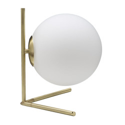 GLAM Lampe de Table GlamY Low – Luxe Minimaliste et Ambiance Glam 25x25x27 cm