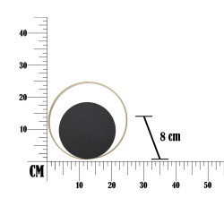 GLAM Applique Murale Shuttle – Luxe Futuriste et Éclairage Subtil 25x8x25 cm