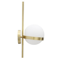 GLAM Applique Murale GlamY Circle – Design Raffiné et Glamour 15x20x40 cm