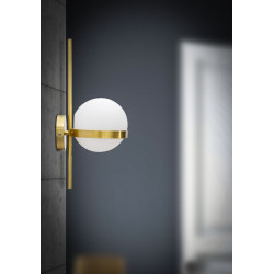 GLAM Applique Murale GlamY Circle – Design Raffiné et Glamour 15x20x40 cm