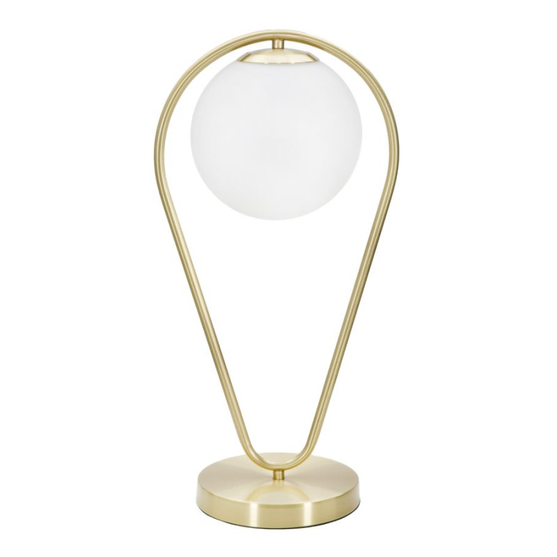 GLAM Lampe de Table GlamY Drop – Design Glam et Éclairage Chic 25x18x50 cm