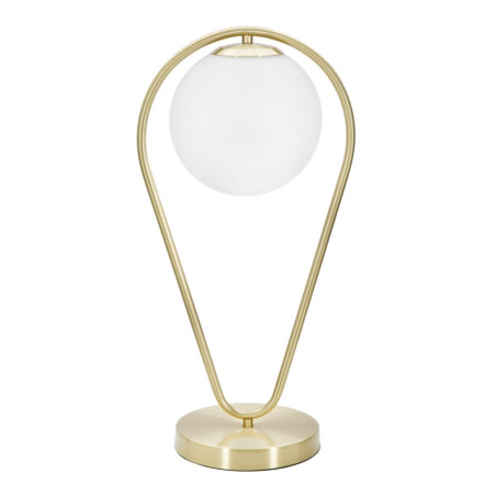 GLAM Lampe de Table GlamY Drop – Design Glam et Éclairage Chic 25x18x50 cm