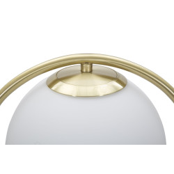 GLAM Lampe de Table GlamY Drop – Design Glam et Éclairage Chic 25x18x50 cm