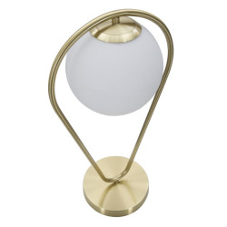 GLAM Lampe de Table GlamY Drop – Design Glam et Éclairage Chic 25x18x50 cm
