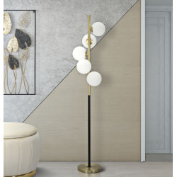 GLAM Lampadaire GlamY Dark – Luxe et Élégance Nocturne Ø30x160 cm