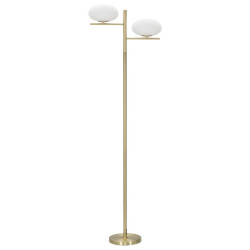 GLAM Lampadaire Ovale GlamY – Luxe et Style Éblouissant 51x24x180 cm