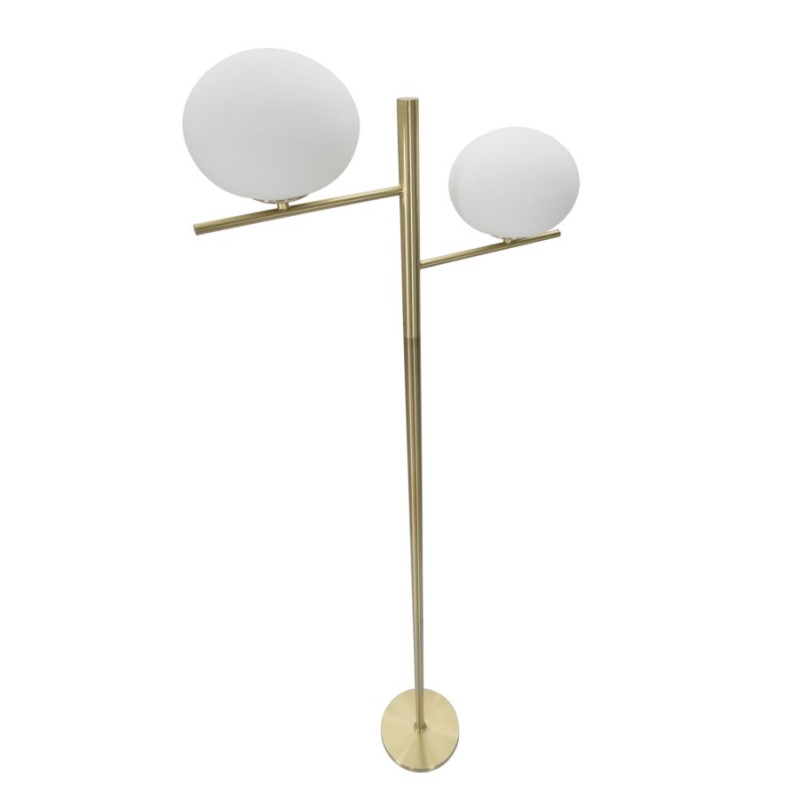 GLAM Lampadaire Ovale GlamY – Luxe et Style Éblouissant 51x24x180 cm
