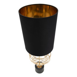Lampe de table GLAM CirclY – Design Glamour et Sophistication Ø22,5x65 cm