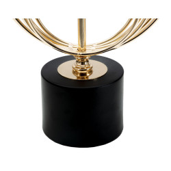 Lampe de table GLAM CirclY – Design Glamour et Sophistication Ø22,5x65 cm