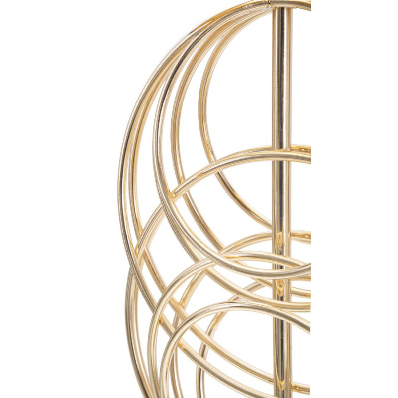 Lampe de table GLAM CirclY – Design Glamour et Sophistication Ø22,5x65 cm