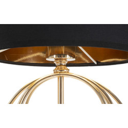 Lampe de table GLAM CirclY – Design Glamour et Sophistication Ø22,5x65 cm