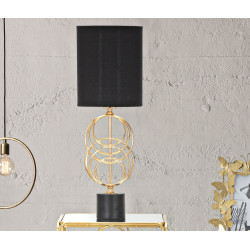 Lampe de table GLAM CirclY – Design Glamour et Sophistication Ø22,5x65 cm